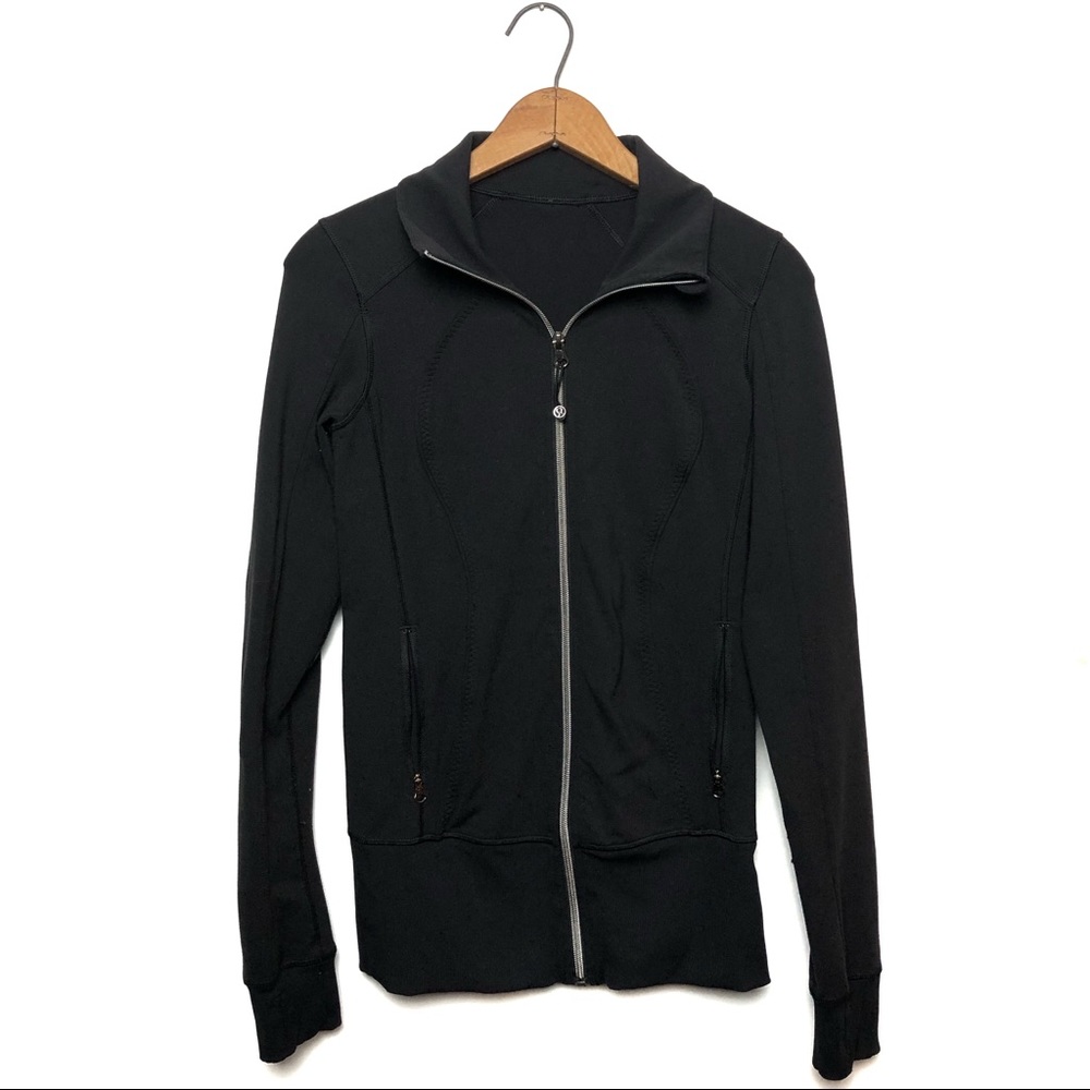 Lululemon | Black Full Zip Jacket Sz 6